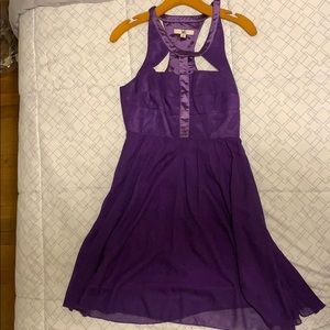 Ya Los Angeles purple dress